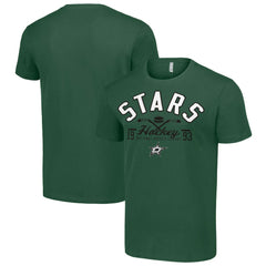 Dallas Stars Starter Half Puck T-Shirt - Green - NHL
