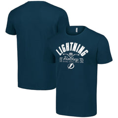 Tampa Bay Lightning Starter Half Puck T-Shirt - Navy - NHL