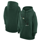 Boston Celtics G-III 4Her by Carl Banks Women's Basketball Love Fleece Pullover Hoodie Green - NBA