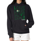 Boston Celtics G-III 4Her by Carl Banks Women's Basketball Love Fleece Pullover Hoodie Black - NBA