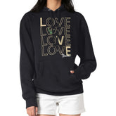 Milwaukee Bucks G-III 4Her by Carl Banks Women's Basketball Love Fleece Pullover Hoodie Black - NBA