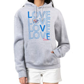 Oklahoma City Thunder G-III 4Her by Carl Banks Women's Basketball Love Fleece Pullover Hoodie Heather Gray - NBA