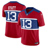 Jalin Hyatt New York Giants Alternate Vapor F.U.S.E. Limited Jersey Century Red | Nike for Sale
