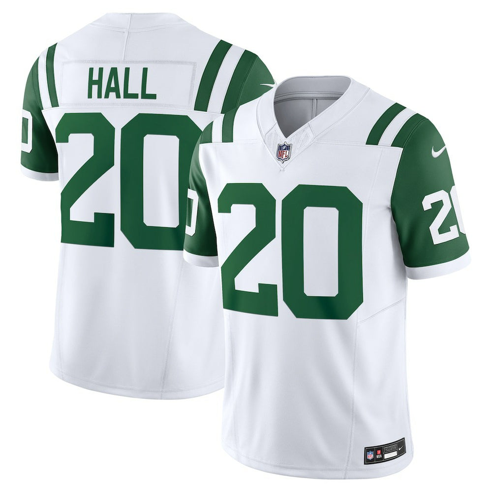Breece Hall New York Jets Classic Alternate Vapor F.U.S.E. Limited Jersey White | Nike for Sale
