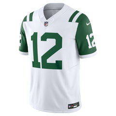 Joe Namath New York Jets Classic Alternate Vapor F.U.S.E. Retired Player Limited Jersey White | Nike for Sale