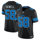 Penei Sewell Detroit Lions Vapor F.U.S.E. Alternate Limited Jersey Black | Nike for Sale