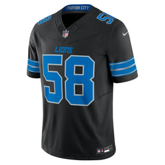 Penei Sewell Detroit Lions Vapor F.U.S.E. Alternate Limited Jersey Black | Nike for Sale