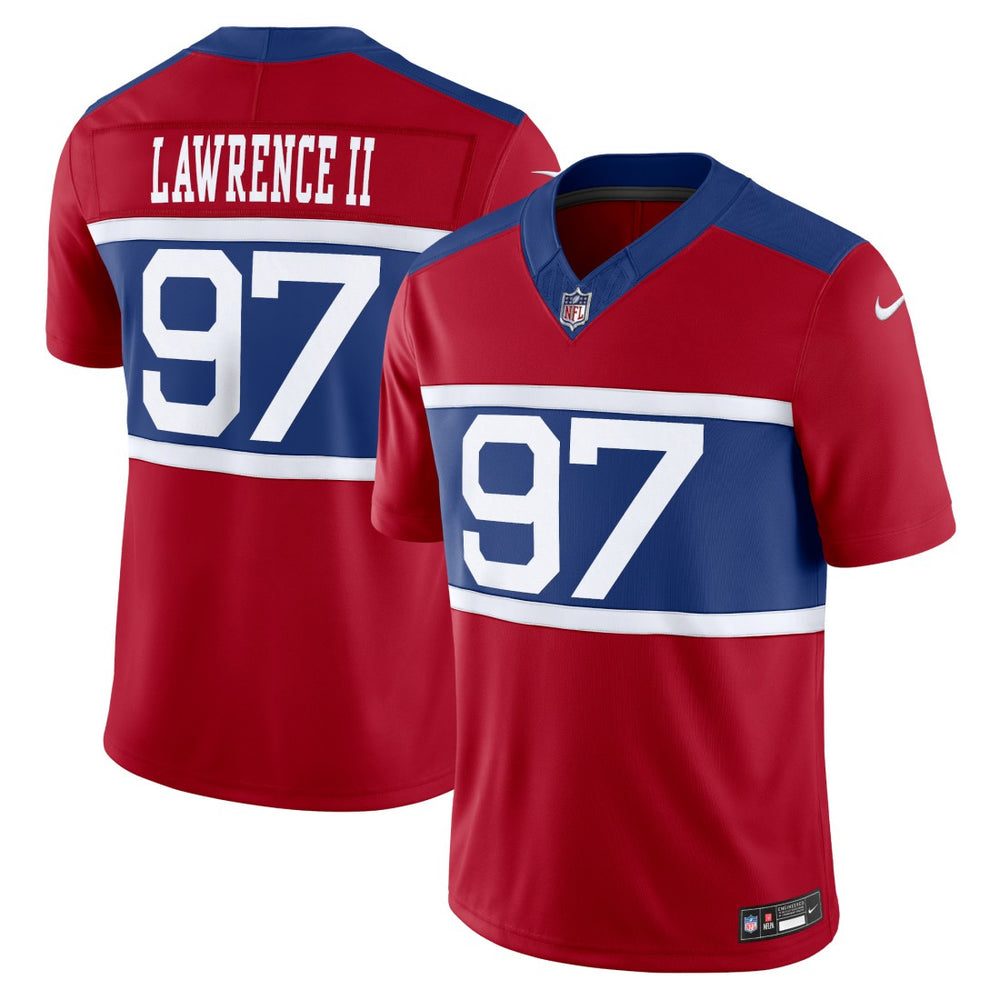 Dexter Lawrence II New York Giants Alternate Vapor F.U.S.E. Limited Jersey Century Red | Nike for Sale