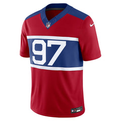 Dexter Lawrence II New York Giants Alternate Vapor F.U.S.E. Limited Jersey Century Red | Nike for Sale