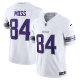 Randy Moss Minnesota Vikings Alternate Vapor F.U.S.E. Retired Player Limited Jersey White | Nike for Sale