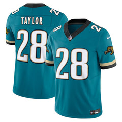 Fred Taylor Jacksonville Jaguars Prowler Throwback Vapor F.U.S.E. Limited Retired Player Jersey Teal | Nike for Sale