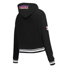 Phoenix Suns Pro Standard Women's 2023/24 City Edition Cropped Pullover Hoodie Black - NBA
