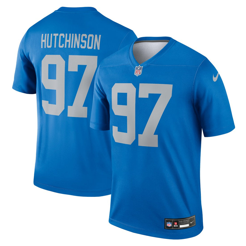 Aidan Hutchinson Detroit Lions Legend Player Performance Top Blue | Nike for Sale