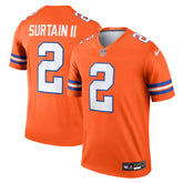 Patrick Surtain II Denver Broncos Legend Player Performance Top Orange | Nike for Sale