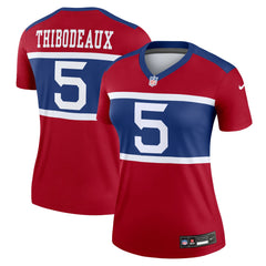 Kayvon Thibodeaux New York Giants Women's Alternate Legend Player Performance Top Red | Nike for Sale