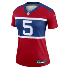 Kayvon Thibodeaux New York Giants Women's Alternate Legend Player Performance Top Red | Nike for Sale