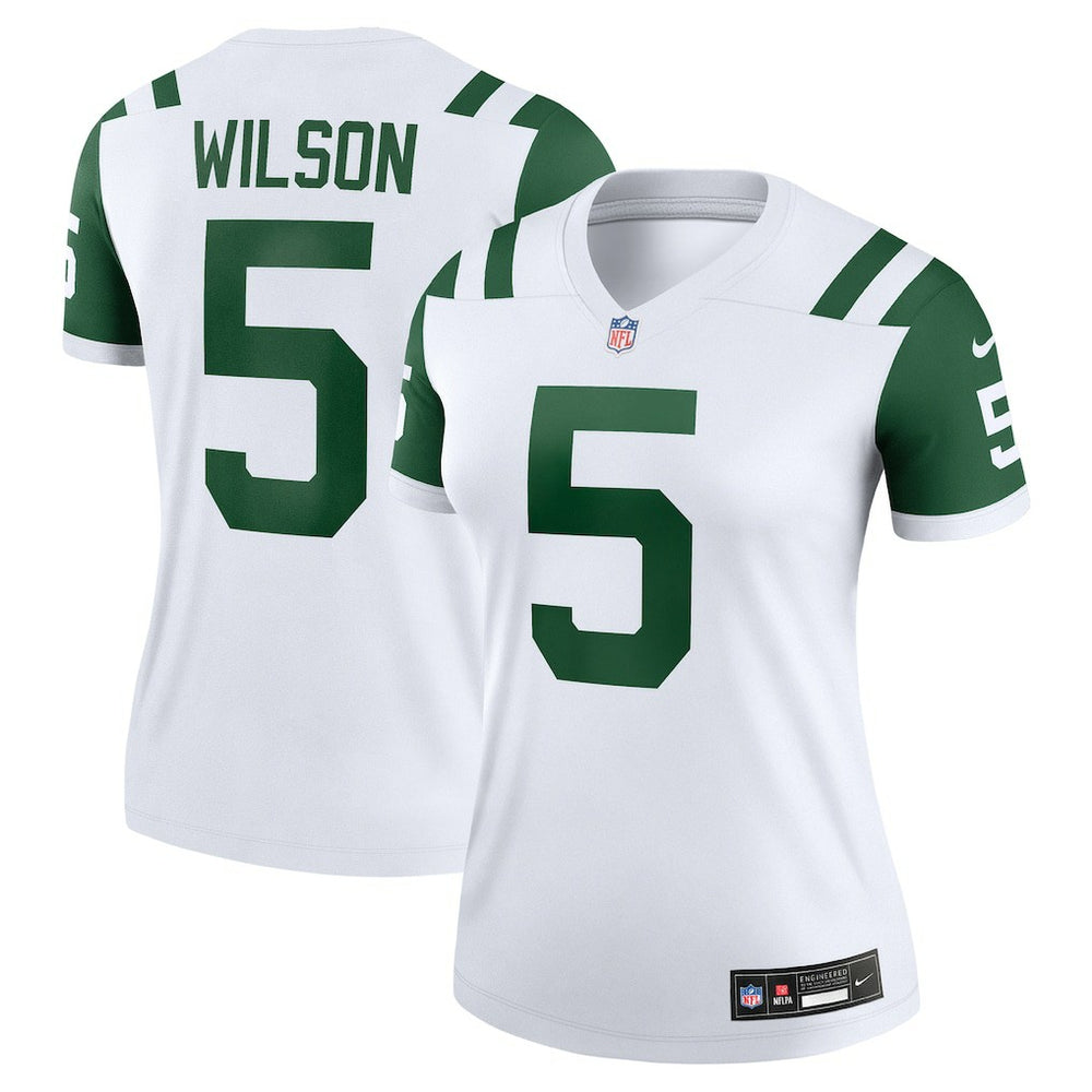 Garrett Wilson New York Jets Women's Alternate Legend Player Performance Top Classic Alternate White | Nike for Sale