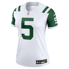 Garrett Wilson New York Jets Women's Alternate Legend Player Performance Top Classic Alternate White | Nike for Sale