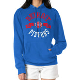 Detroit Pistons G-III 4Her by Carl Banks Women's City Pullover Hoodie Blue - NBA