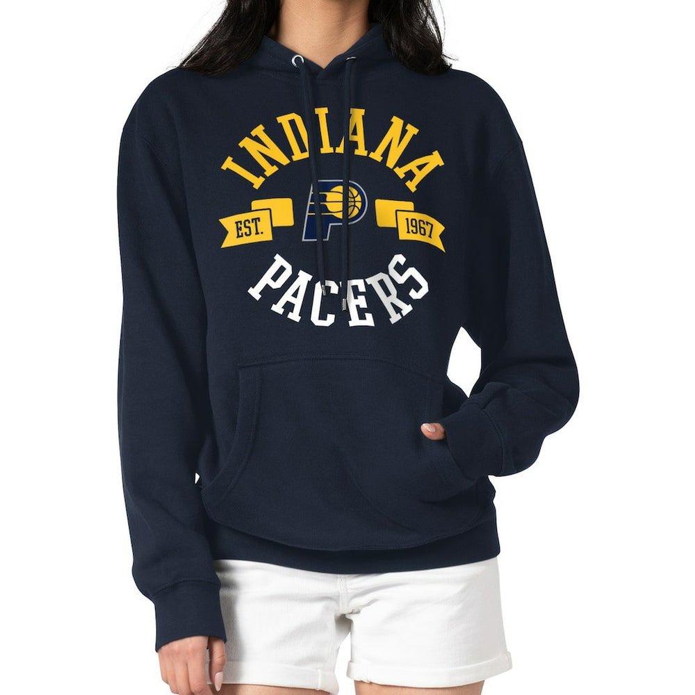 Indiana Pacers G-III 4Her by Carl Banks Women's City Pullover Hoodie Navy - NBA