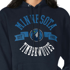 Minnesota Timberwolves G-III 4Her by Carl Banks Women's City Pullover Hoodie Navy - NBA
