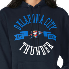 Oklahoma City Thunder G-III 4Her by Carl Banks Women's City Pullover Hoodie Navy - NBA