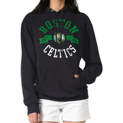Boston Celtics G-III 4Her by Carl Banks Women's City Pullover Hoodie Black - NBA
