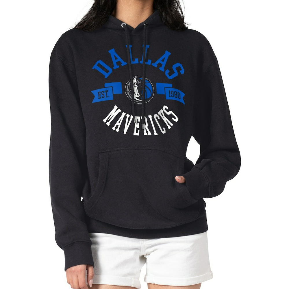 Dallas Mavericks G-III 4Her by Carl Banks Women's City Pullover Hoodie Black - NBA