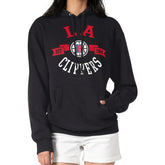 LA Clippers G-III 4Her by Carl Banks Women's City Pullover Hoodie Black - NBA