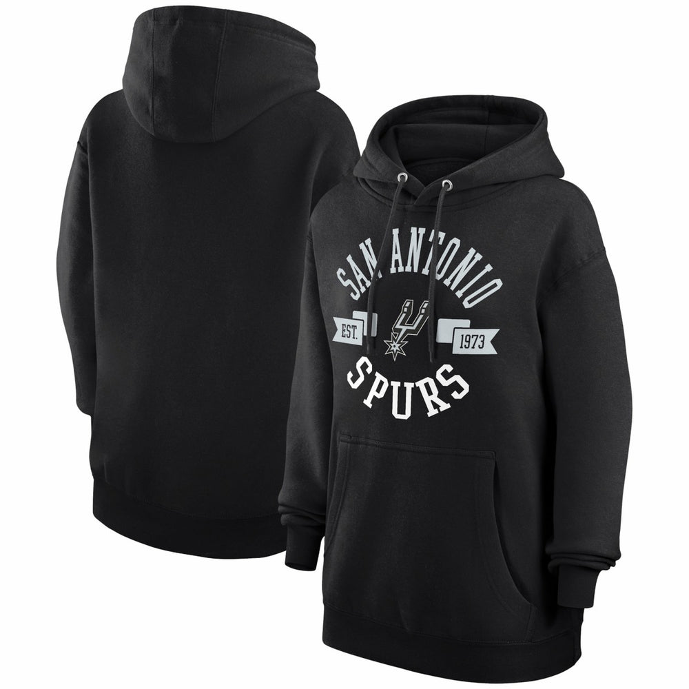 San Antonio Spurs G-III 4Her by Carl Banks Women's City Pullover Hoodie Black - NBA