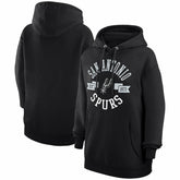 San Antonio Spurs G-III 4Her by Carl Banks Women's City Pullover Hoodie Black - NBA