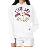 Cleveland Cavaliers G-III 4Her by Carl Banks Women's City Pullover Hoodie White - NBA