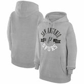 San Antonio Spurs G-III 4Her by Carl Banks Women's City Pullover Hoodie Heather Gray - NBA