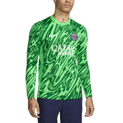 Paris Saint-Germain 2024/25 Goalkeeper Replica Stadium Long Sleeve Jersey Green | Nike Sale