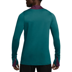 Paris Saint-Germain 2024/25 Strike Drill Performance Quarter-Zip Long Sleeve Top Teal | Nike Sale