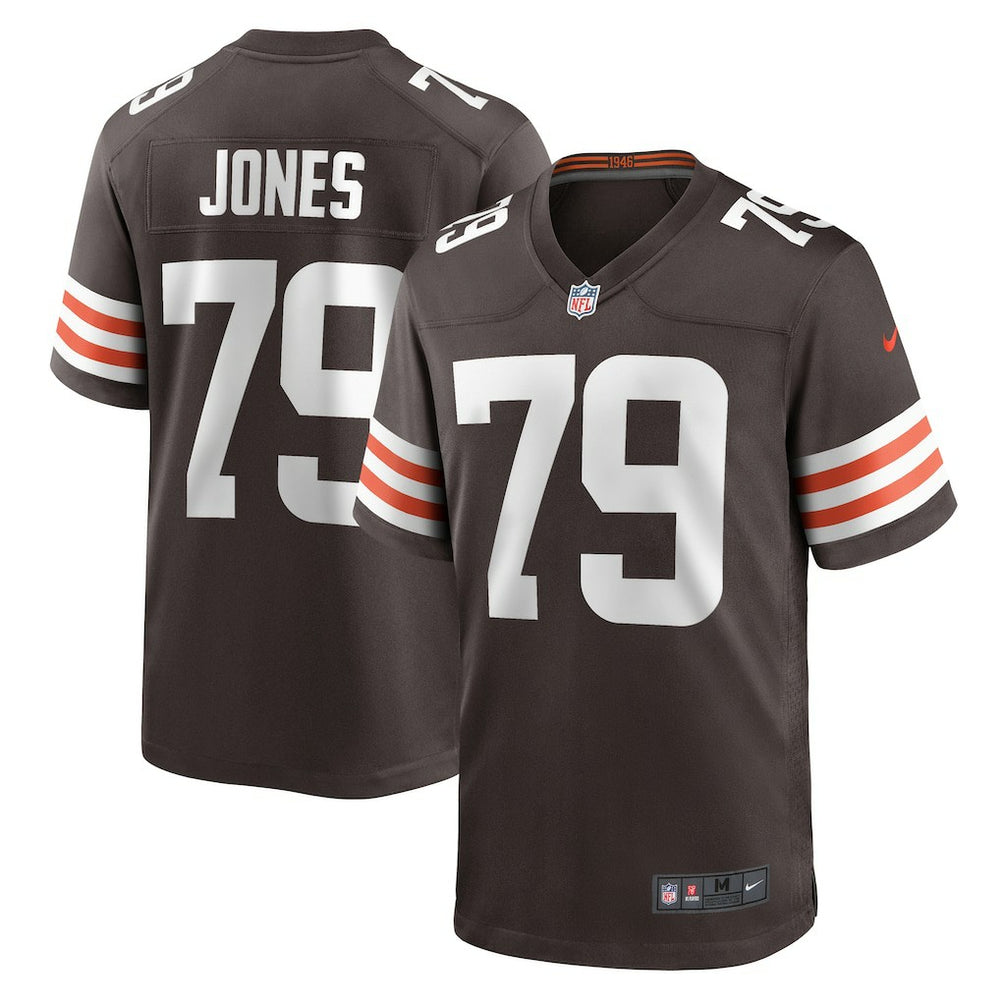Dawand Jones Cleveland Browns Team Game Jersey Brown | Nike for Sale