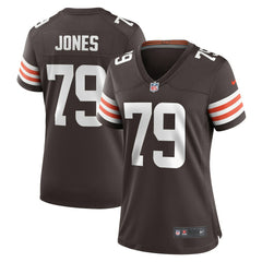 Dawand Jones Cleveland Browns Women's Team Game Jersey Brown | Nike for Sale
