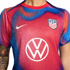USMNT Women's 2024 Academy Pro Pre-Match Top Red | Nike