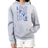 St. Louis Blues G-III 4Her by Carl Banks Women's Hockey Love Fleece Pullover Hoodie - Gray - NHL