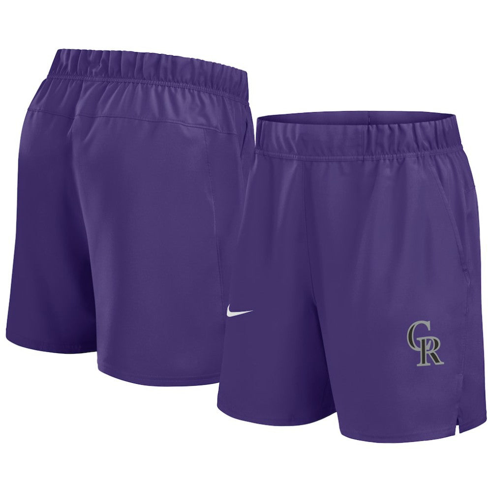 Colorado Rockies Nike Woven Victory Dri-FIT Shorts - MLB