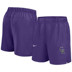 Colorado Rockies Nike Woven Victory Dri-FIT Shorts - MLB