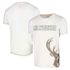 Milwaukee Bucks Stadium Essentials Unisex Scoreboard T-Shirt White - NBA