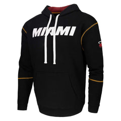 Miami Heat Stadium Essentials Monument Pullover Hoodie Black - NBA