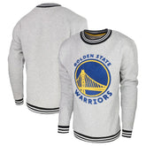 Golden State Warriors Stadium Essentials Club Level Pullover Sweatshirt Heather Gray - NBA