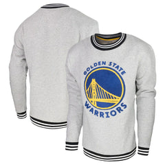 Golden State Warriors Stadium Essentials Club Level Pullover Sweatshirt Heather Gray - NBA