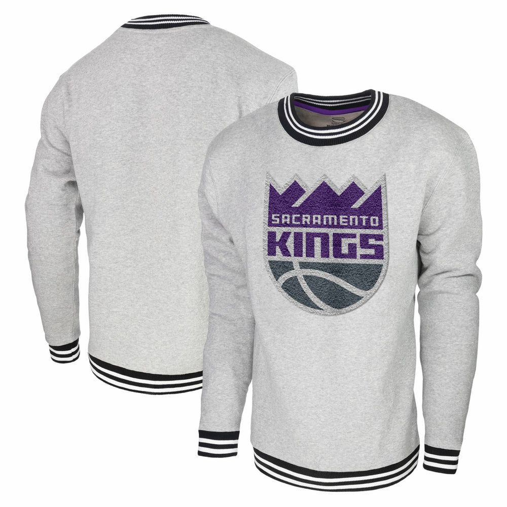 Sacramento Kings Stadium Essentials Club Level Pullover Sweatshirt Heather Gray - NBA