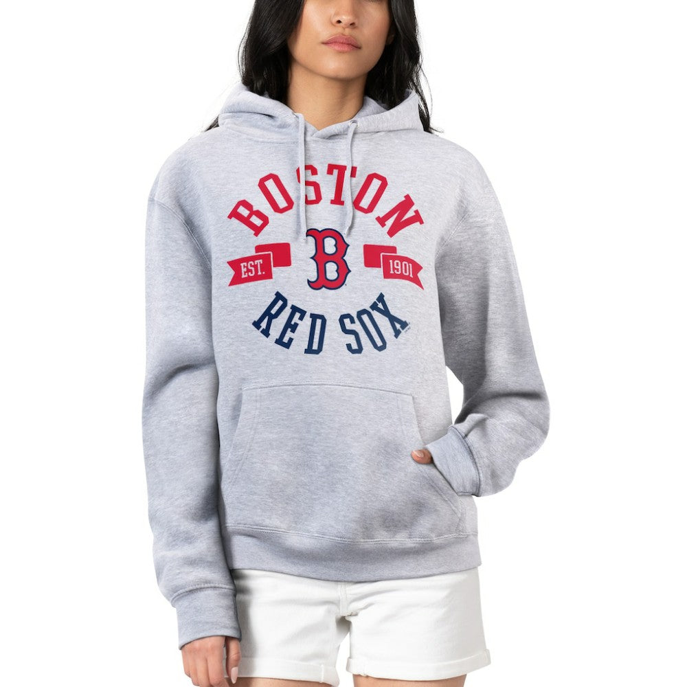 Boston Red Sox G-III 4Her by Carl Banks Women's City Graphic Pullover Hoodie - MLB
