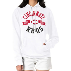 Cincinnati Reds G-III 4Her by Carl Banks Women's City Graphic Pullover Hoodie - MLB