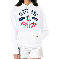 Cleveland Guardians G-III 4Her by Carl Banks Women's City Graphic Pullover Hoodie - MLB