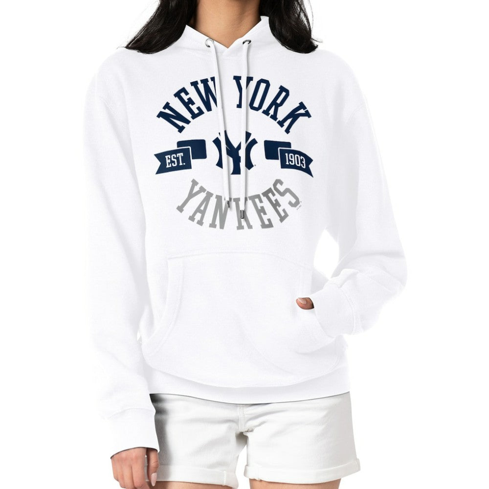 New York Yankees G-III 4Her by Carl Banks Women's City Graphic Pullover Hoodie - MLB